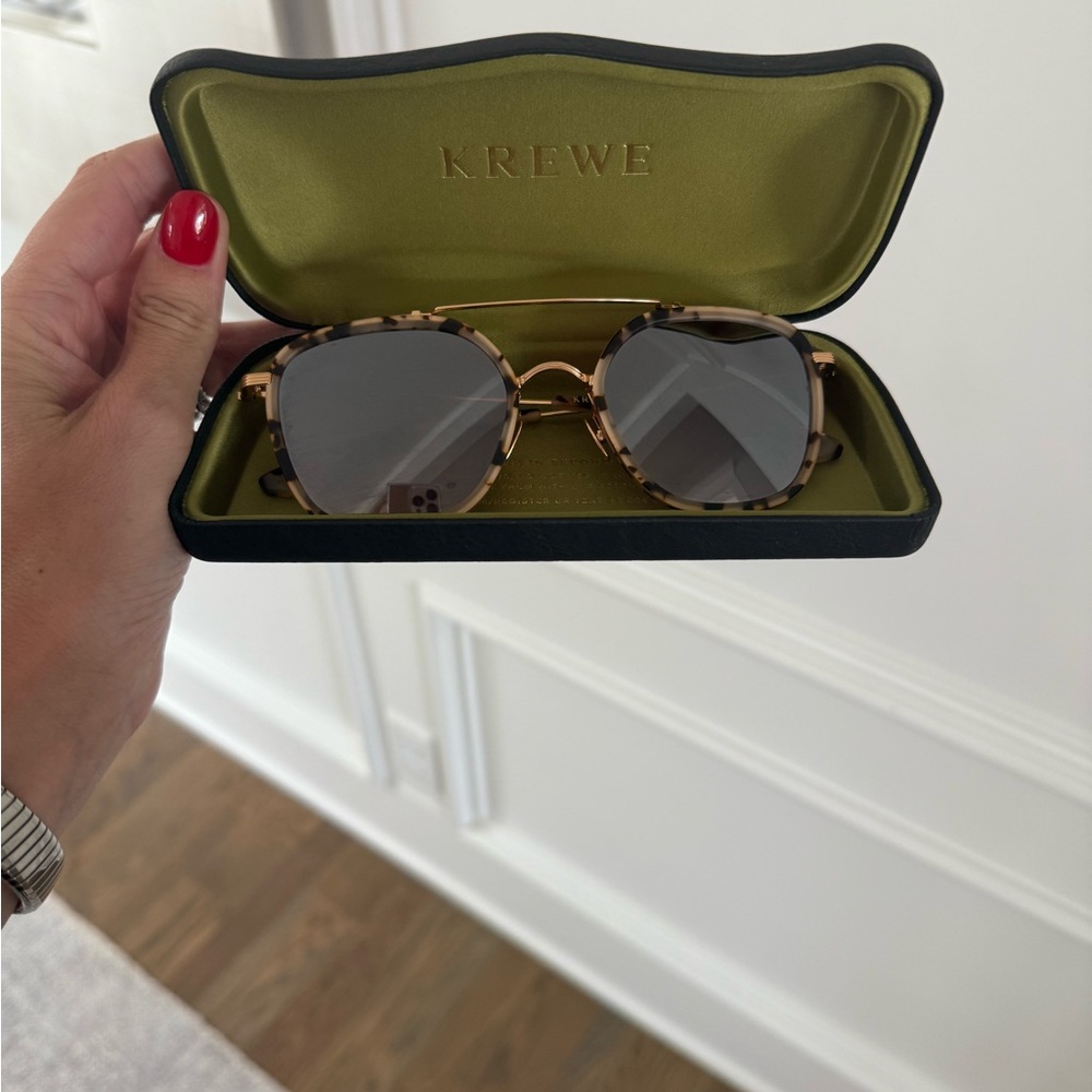 KREWE Austin Tortoise Sunglasses